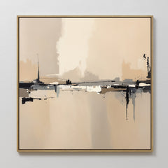 Square — Industrial Cityscape Canvas Art - Square