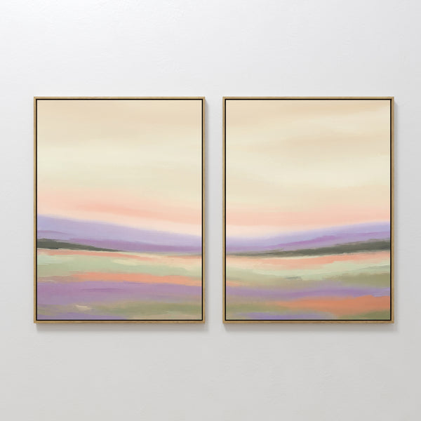 Lavender Valley - Set Of 2