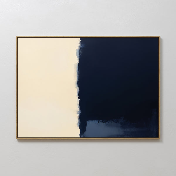 Navy Division Canvas Art - Horizontal