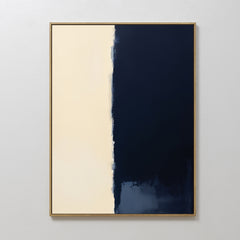 Vertical — Navy Division Canvas Art - Vertical