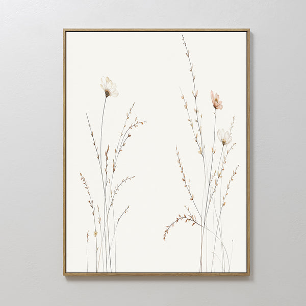 Prairie Whispers Canvas Art - Vertical