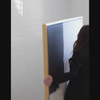 Monochrome Harmony Abstract Canvas Art