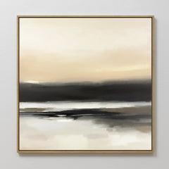 Square — Quiet Shoreline Canvas Art - Square