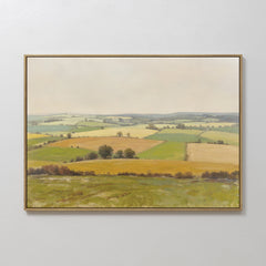 Horizontal — Rolling Fields Canvas Art - Horizontal