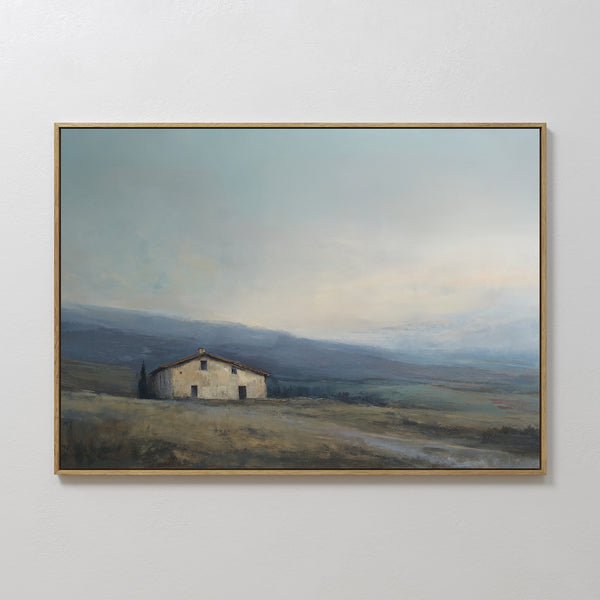 Rustic Solitude Canvas Art - Horizontal