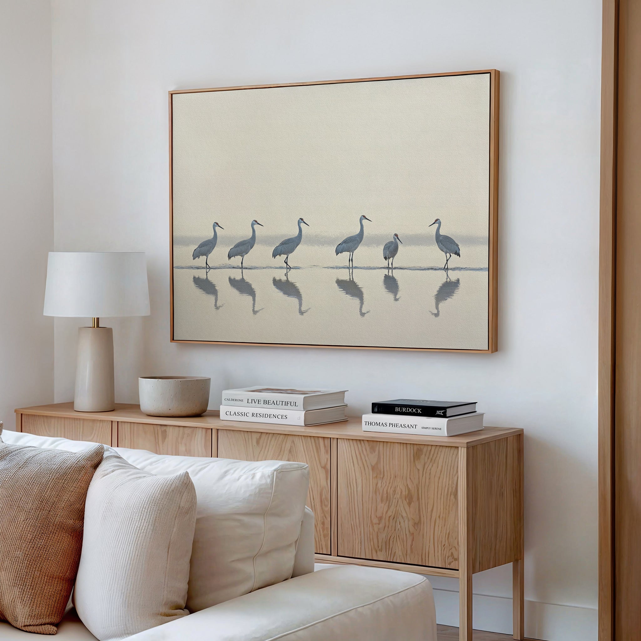Harry Jenkins （ハリージェンキンス）ヨットレース　アート写真 Sandhill Procession - Horizontal Wall Art – Nordic Park