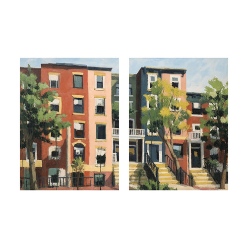 Brownstone Steps — Set of 2