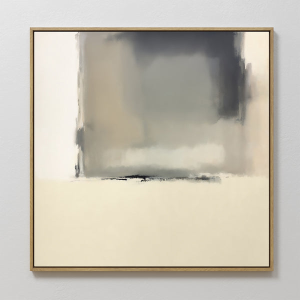 Smoke Boundary Canvas Art - Square