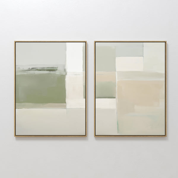 Soft Geometric Planes - Set Of 2