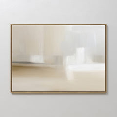 Horizontal — Soft Layers Canvas Art - Horizontal