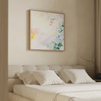 The Spring Reverie Canvas Art - Square adds elegance to your walls, making it perfect for fans of botanical wall decor.