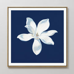 Square — Starlit Magnolia Canvas Art - Square