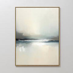 Vertical — Veiled Estuary Canvas Art - Vertical