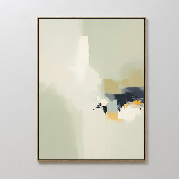 Weathered Composition Canvas Art - Vertical