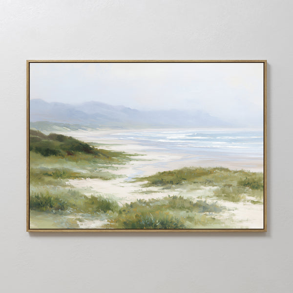 Windswept Dunes Canvas Art - Horizontal